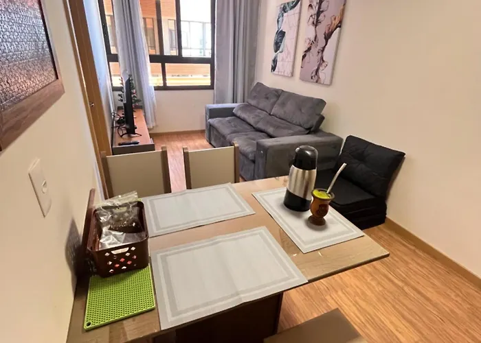 Apartamento 1 Quarto, Com Garagem No Centro Proximo Hospital De Caridade